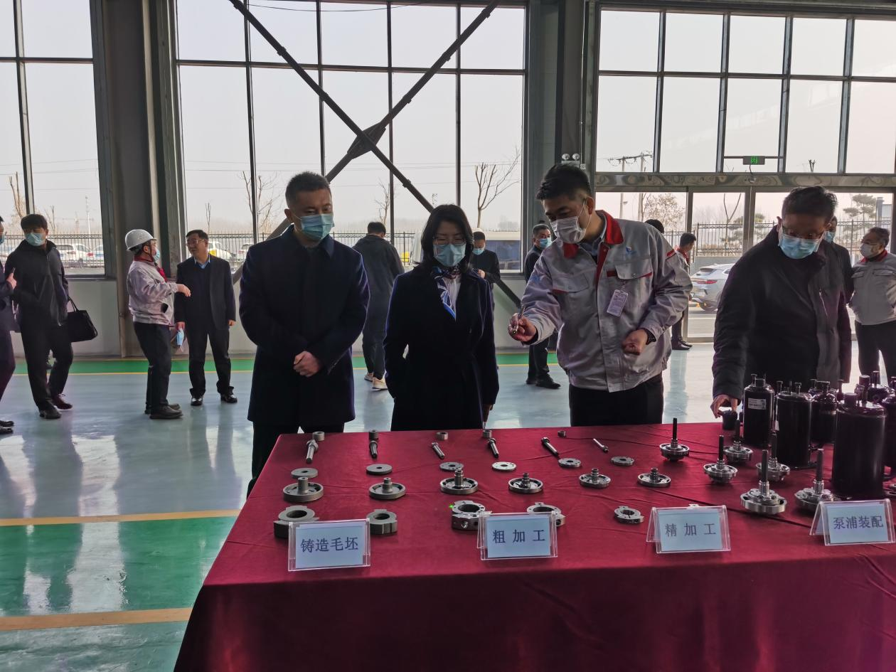臨汾市委常委、洪洞縣委書記張潞萍一行蒞臨我司調研指導工作